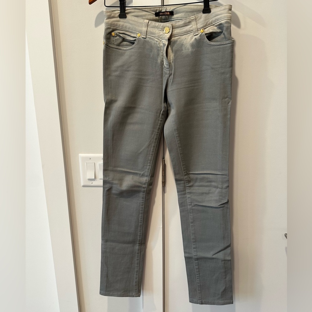 Roberto Cavalli Grey Jeans Size 2